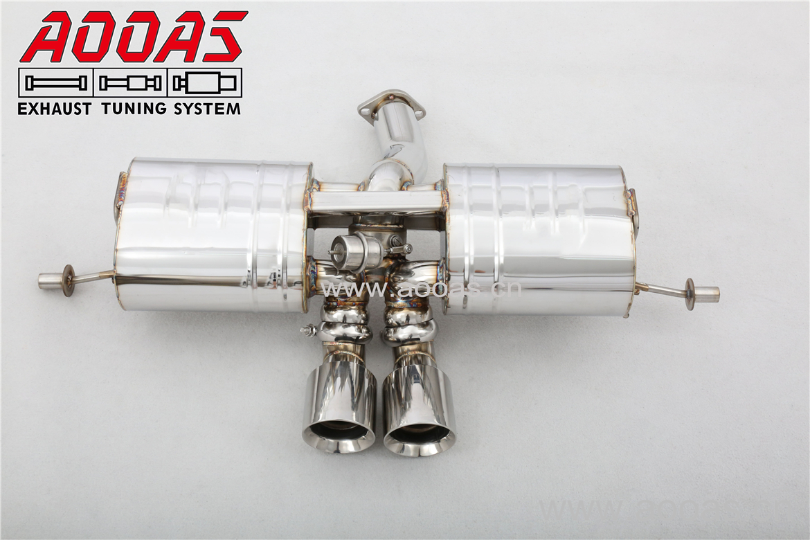 15 models of 3.5t from Luxe Exige     All SS304 / Valvetronic Muffler System
